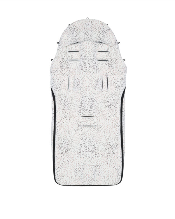 Sac de iarna pentru carucior Kikkaboo TRENDY Memphis White - imagine 4