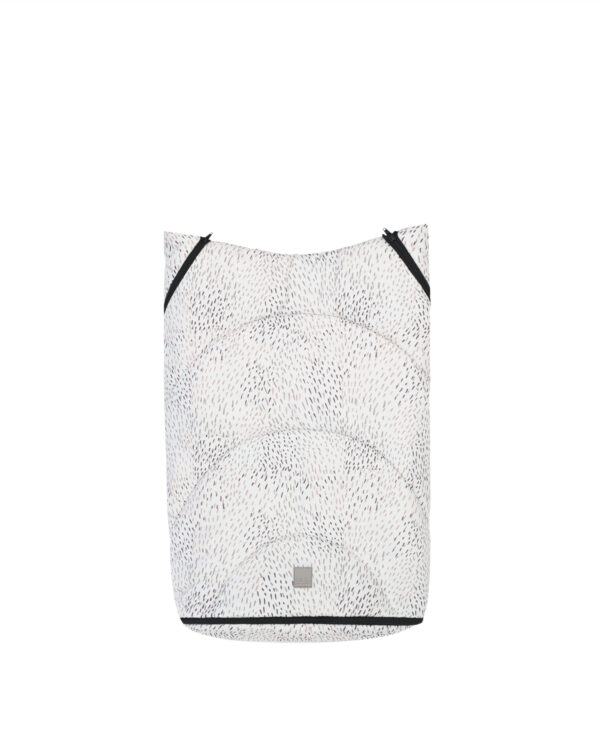 Sac de iarna pentru carucior Kikkaboo TRENDY Memphis White - imagine 5