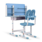 Set birou cu scaunel Glamvers WORLD Blue