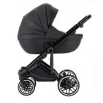 Carucior 3in1 Glamvers LOREN Leather Black - imagine 2
