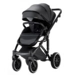 Carucior 3in1 Glamvers LOREN Leather Black - imagine 4