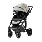 Carucior 3in1 Glamvers LOREN Leather Grey - imagine 4