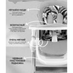 Scaun de masa Glamvers KARMEN Grey - imagine 3