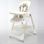 Scaun de masa Glamvers KARMEN White