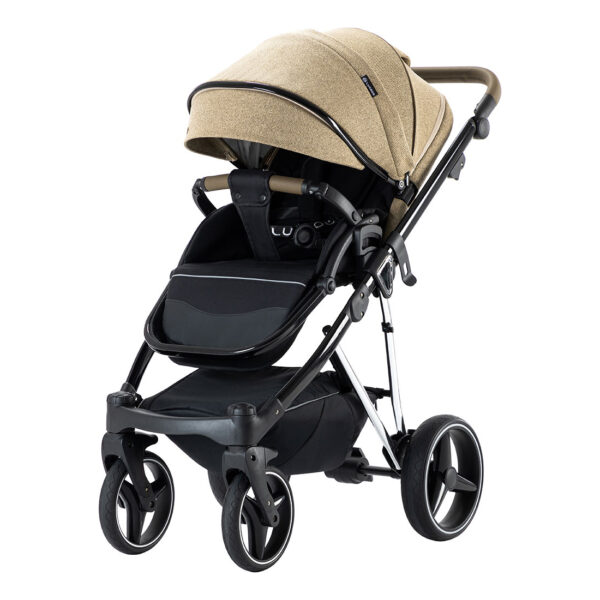 Carucior 3in1 Glamvers BEATRICE Khaki - imagine 3