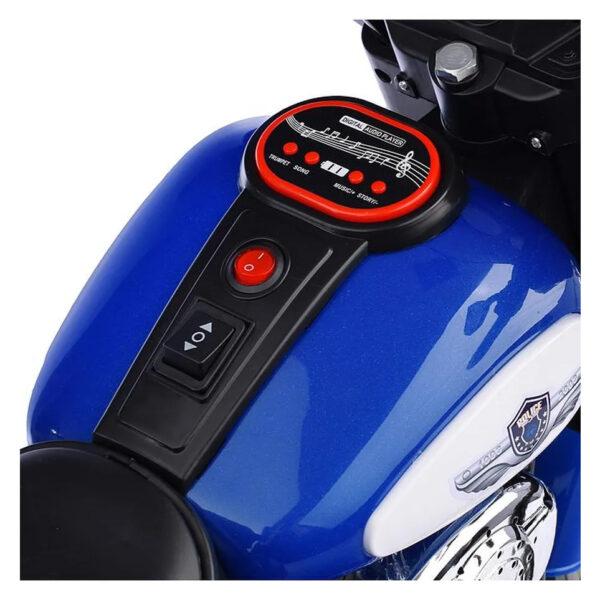 Motocikleta electrica POLICE Blue - imagine 3