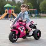 Motocikleta electrica RACER Pink - imagine 3