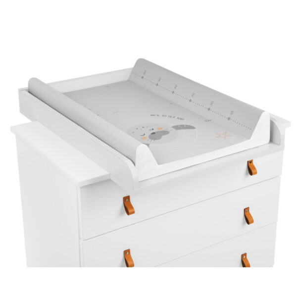 Saltea de infasat cu intaritura Kikkaboo 50*80 cm, Seally Me - imagine 3