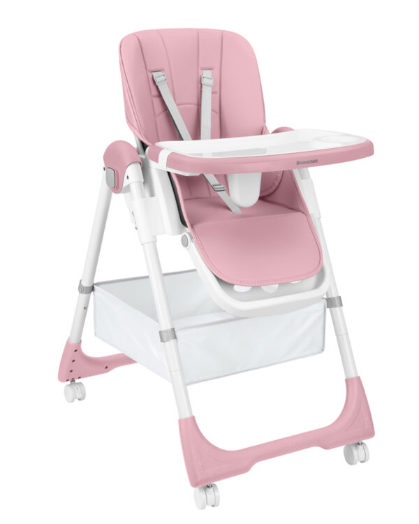 Scaun de masa Kikkaboo SPICY+ Pink - imagine 2