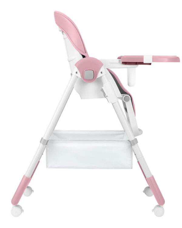 Scaun de masa Kikkaboo SPICY+ Pink - imagine 5