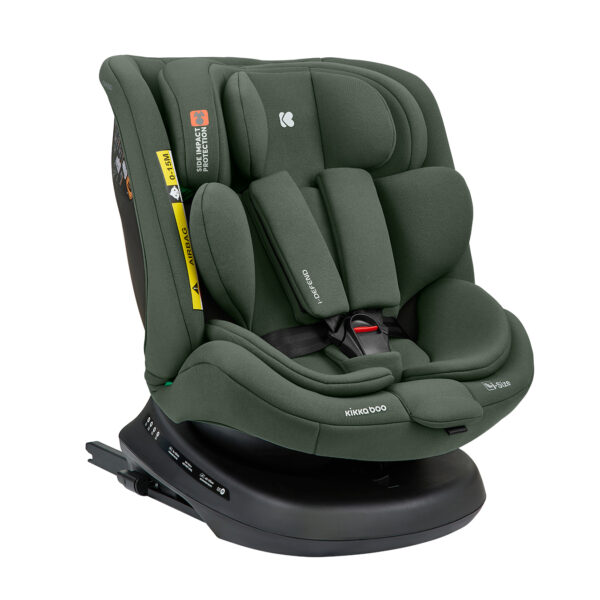 Автокресло 40-150 см Kikkaboo i-Defend Army Green — изображение 2