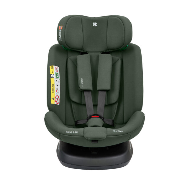 Автокресло 40-150 см Kikkaboo i-Defend Army Green — изображение 9