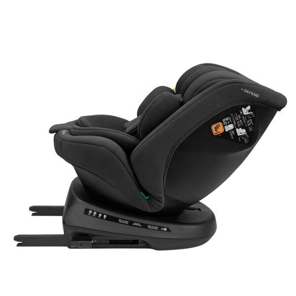Scaun auto 40-150 сm Kikkaboo i-Defend Black - imagine 6