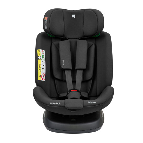 Scaun auto 40-150 сm Kikkaboo i-Defend Black - imagine 10