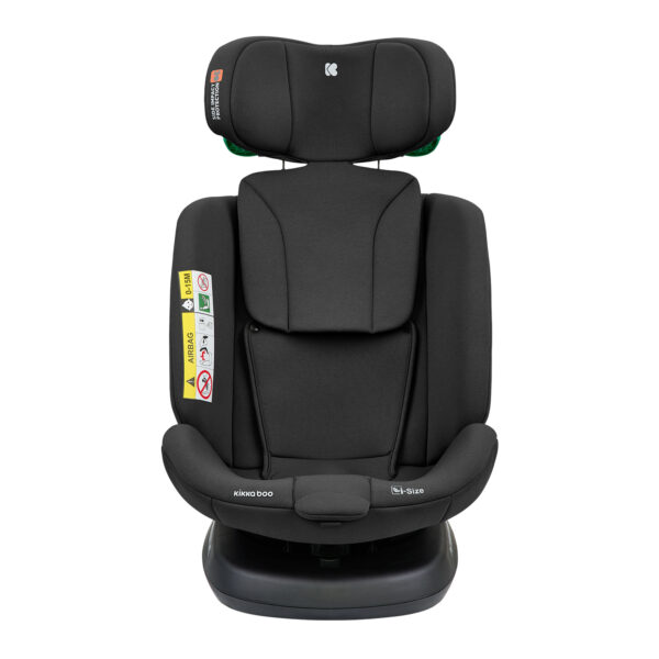 Scaun auto 40-150 сm Kikkaboo i-Defend Black - imagine 11