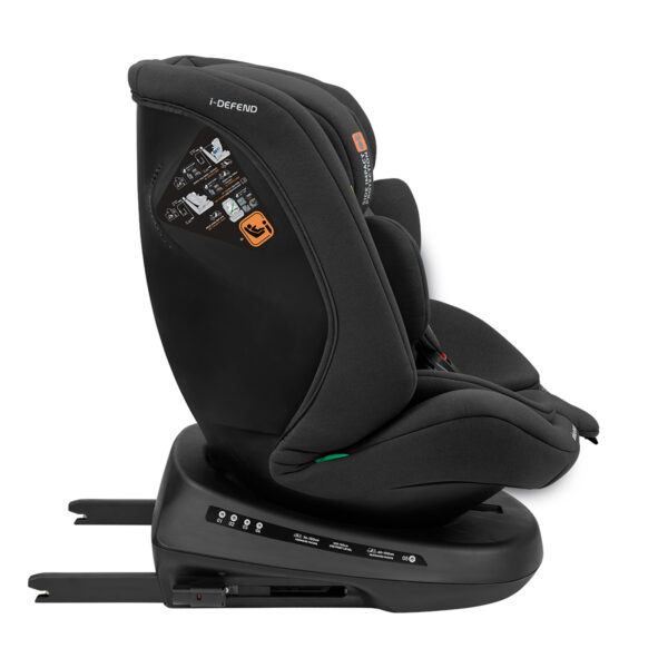 Scaun auto 40-150 сm Kikkaboo i-Defend Black - imagine 7