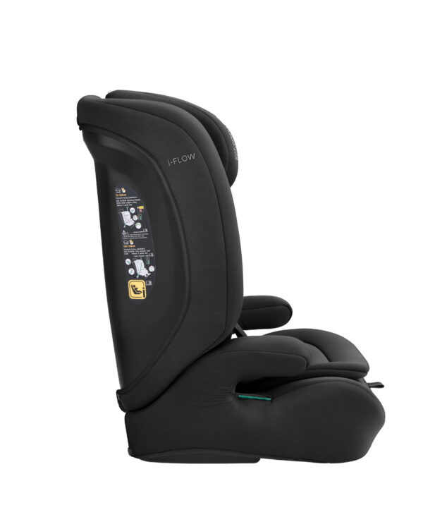 Автокресло 76-150 см Kikkaboo i-Flow i-SIZE Black — изображение 4