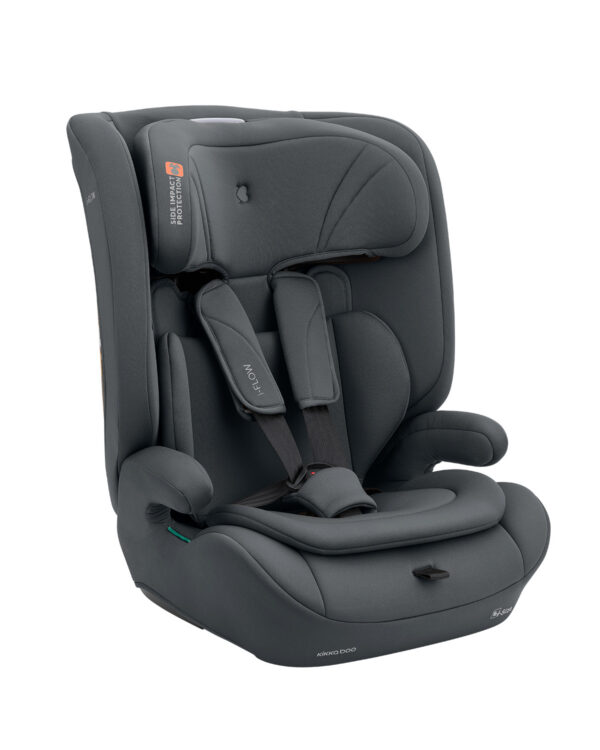 Автокресло 76-150 см Kikkaboo i-Flow i-SIZE Grey — изображение 2