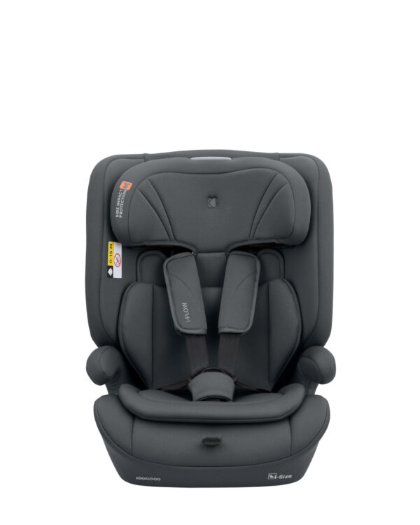 Автокресло 76-150 см Kikkaboo i-Flow i-SIZE Grey — изображение 7