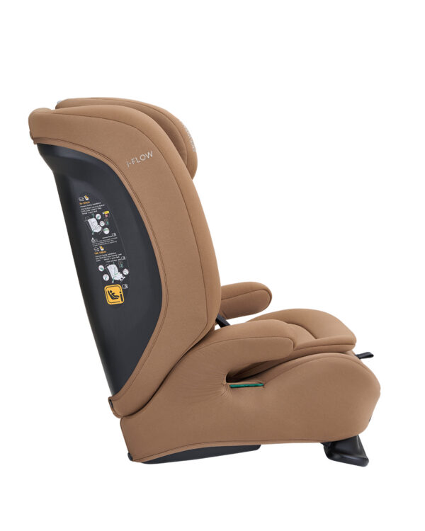 Автокресло 76-150 см Kikkaboo i-Flow i-SIZE Mocha — изображение 7