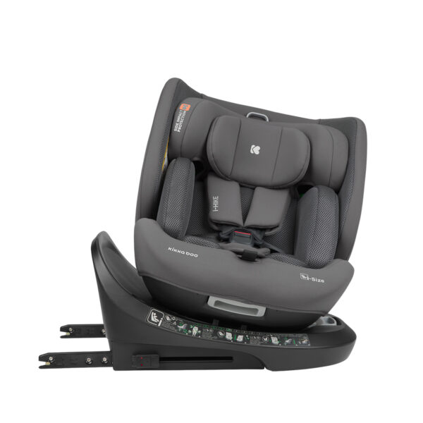 Автокресло 40-150 см Kikkaboo i-Hike i-SIZE Dark Grey 2025 — изображение 9