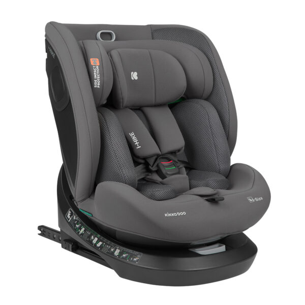 Автокресло 40-150 см Kikkaboo i-Hike i-SIZE Dark Grey 2025 — изображение 2