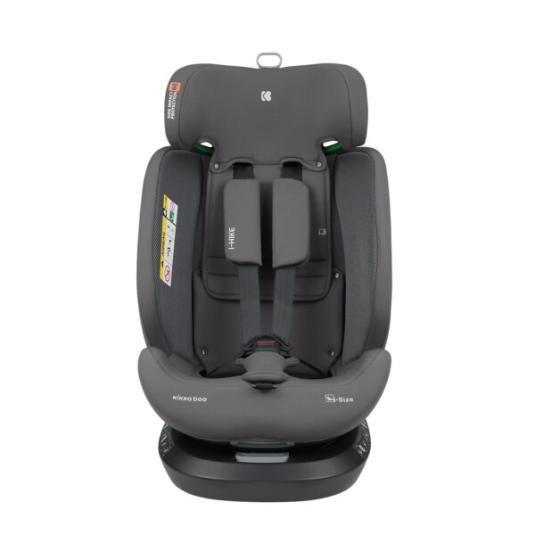 Автокресло 40-150 см Kikkaboo i-Hike i-SIZE Dark Grey 2025 — изображение 4