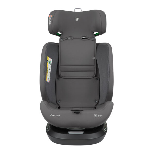 Автокресло 40-150 см Kikkaboo i-Hike i-SIZE Dark Grey 2025 — изображение 5
