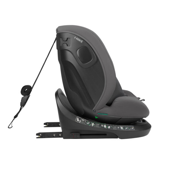Автокресло 40-150 см Kikkaboo i-Hike i-SIZE Dark Grey 2025 — изображение 6