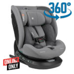Автокресло 40-150 см Kikkaboo i-Hike i-SIZE Light Grey 2025
