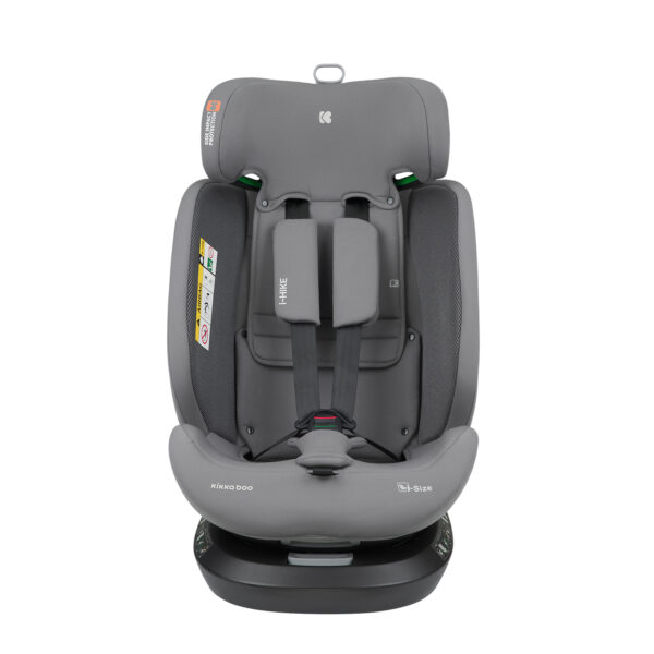 Автокресло 40-150 см Kikkaboo i-Hike i-SIZE Light Grey 2025 — изображение 4