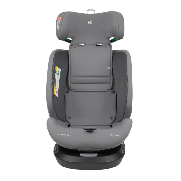 Автокресло 40-150 см Kikkaboo i-Hike i-SIZE Light Grey 2025 — изображение 5