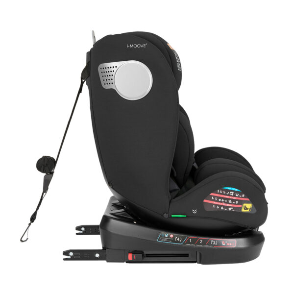 Автокресло 40-150 см Kikkaboo i-Moove 2 Black — изображение 8