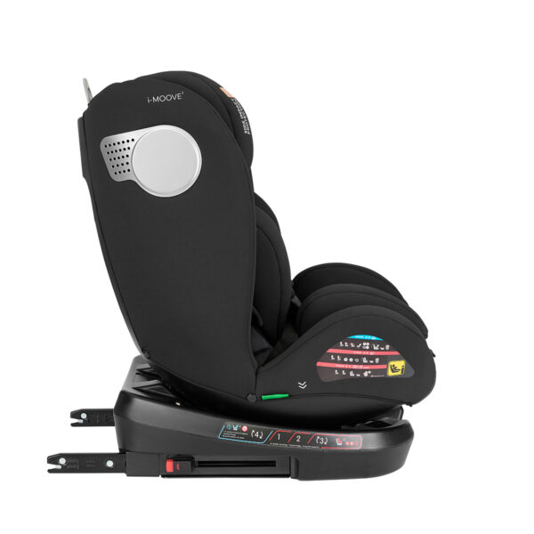 Автокресло 40-150 см Kikkaboo i-Moove 2 Black — изображение 7