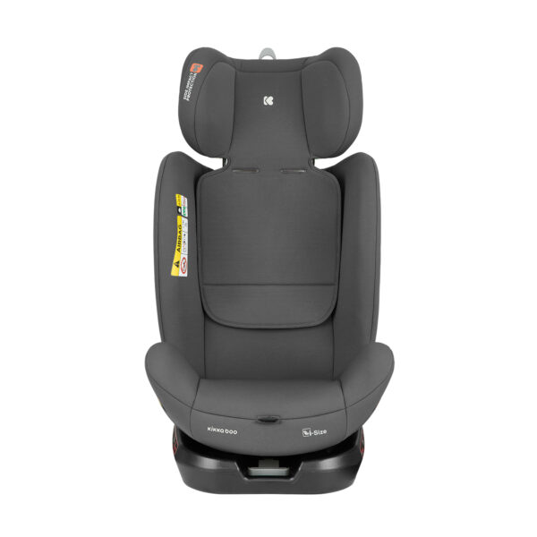 Scaun auto 40-150 сm Kikkaboo i-Moove 2 Black Dark Grey - imagine 5