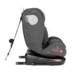 Scaun auto 40-150 сm Kikkaboo i-Moove 2 Black Dark Grey - imagine 6
