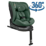 Scaun auto 40-150 cm Kikkaboo i-ORBIT i-Size Isofix Army Green 2025