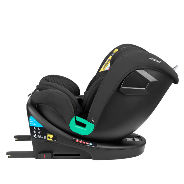 Автокресло 40-150 см Kikkaboo i-Reverse Isofix Black — изображение 10