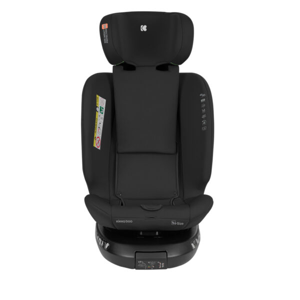 Scaun auto 40-150 cm Kikkaboo i-ROVE Isofix Black - imagine 11