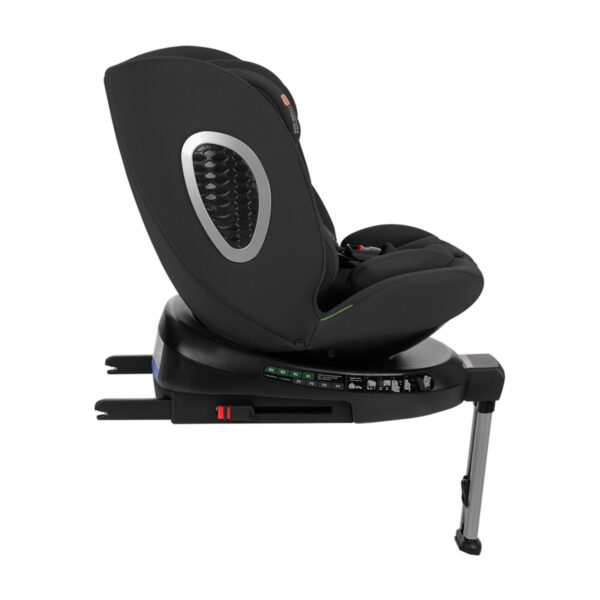 Scaun auto 40-150 cm Kikkaboo i-ROVE Isofix Black - imagine 6