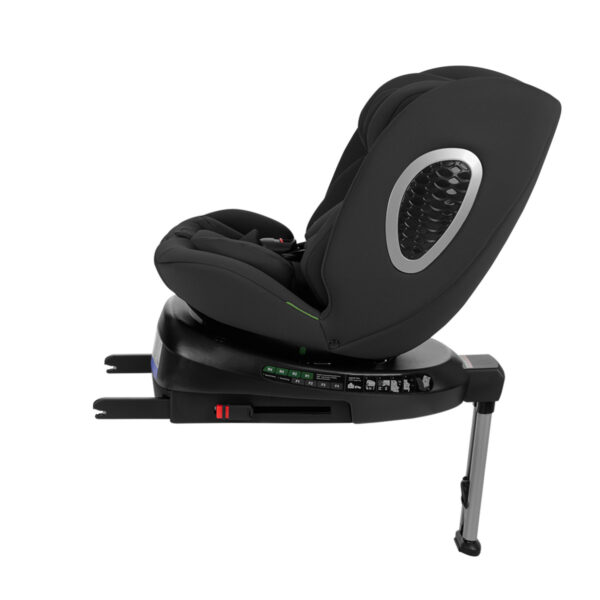 Scaun auto 40-150 cm Kikkaboo i-ROVE Isofix Black - imagine 5