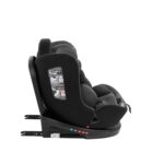 Scaun auto 40-150 сm Kikkaboo i-Safe Dark Grey - imagine 7