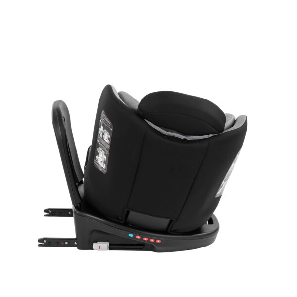 Scaun auto 40-150 сm Kikkaboo i-Safe Light Grey - imagine 4