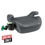 Автокресло-бустер 125-150 см Kikkaboo i-TIP 2 i-SIZE ISOFIX Dark Grey