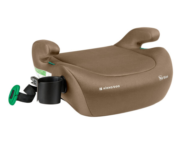 Scaun auto buster 125-150 cm Kikkaboo i-TIP 2 i-SIZE ISOFIX Beige - imagine 2