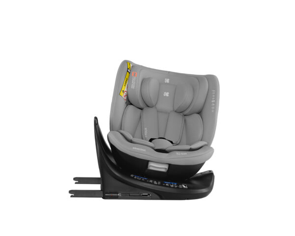 Автокресло 40-150 см Kikkaboo i-Tour i-SIZE Light Grey — изображение 4