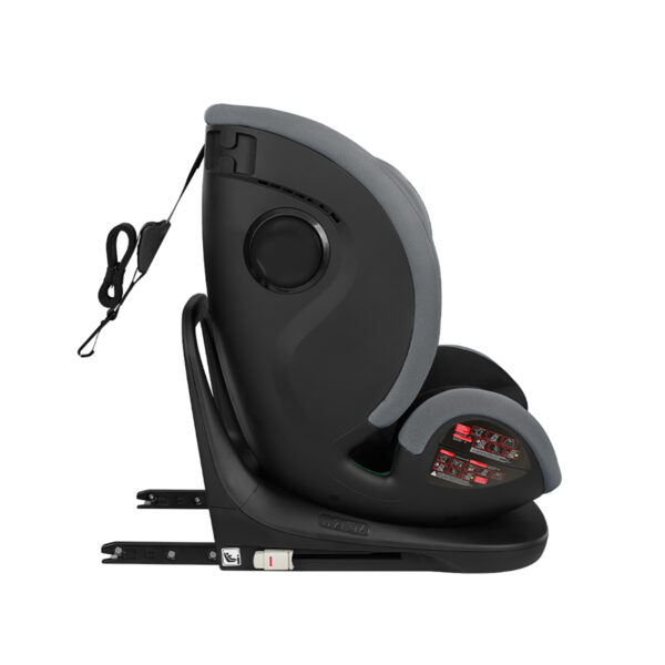 Автокресло 40-150 см Kikkaboo i-View i-SIZE ISOFIX Light Grey — изображение 6