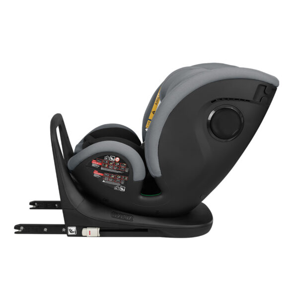 Автокресло 40-150 см Kikkaboo i-View i-SIZE ISOFIX Light Grey — изображение 9
