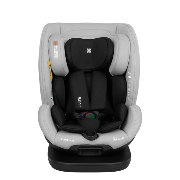 Автокресло 40-150 см Kikkaboo i-View i-SIZE ISOFIX Dark Grey — изображение 3