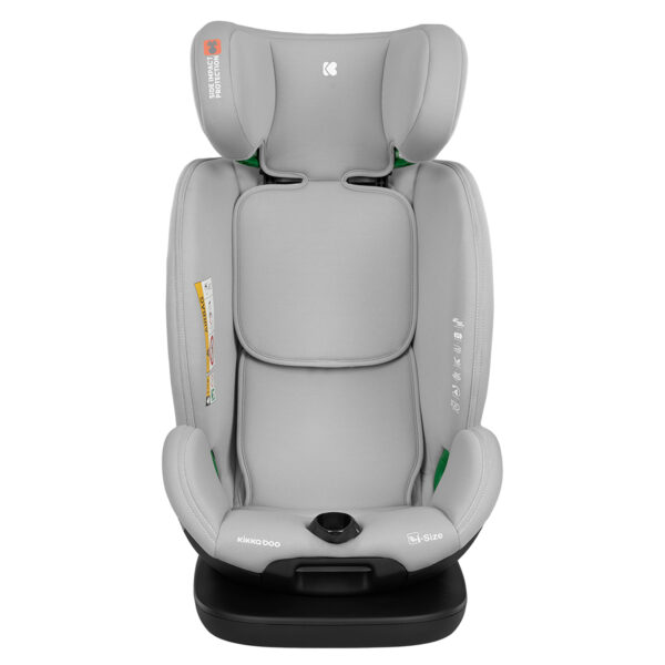 Автокресло 40-150 см Kikkaboo i-View i-SIZE ISOFIX Dark Grey — изображение 5